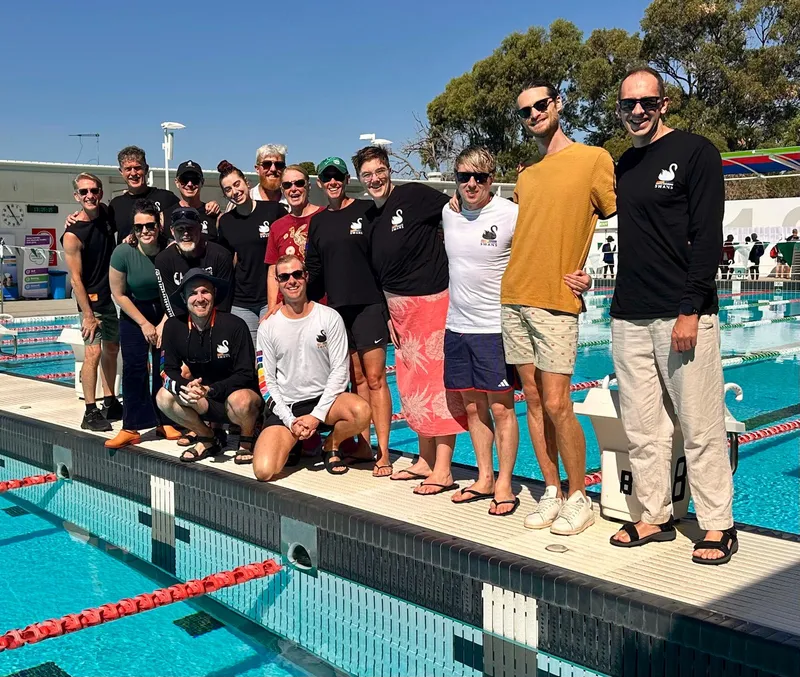 Perth Rainbow Swans team photo
